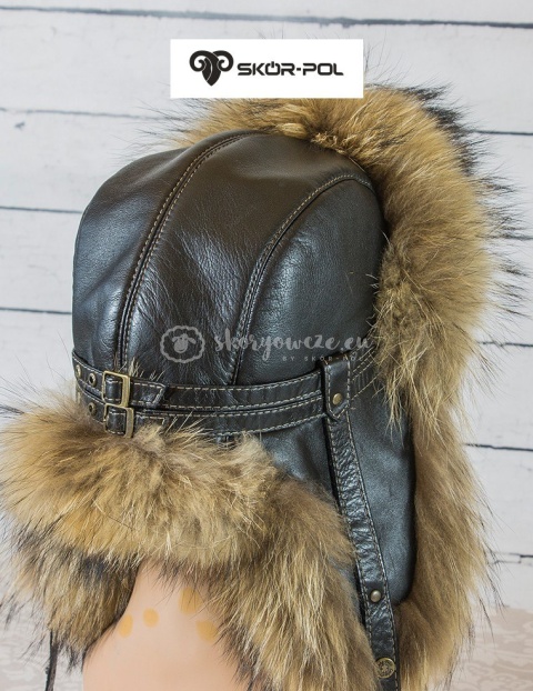 Czapka Papacha, uszatka, pilotka - meska