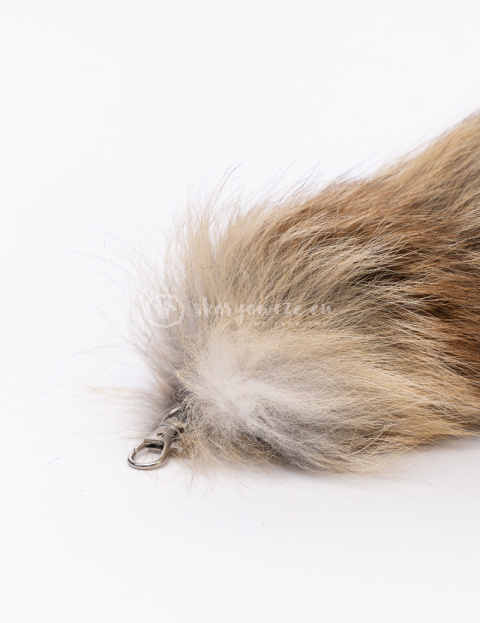 Fox kita / tail / fox pendant - Canadian red color Fox kita / tail / fox pendant - Canadian red color