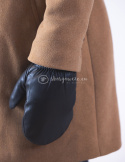 Men's gloves with a grain cowhide welt