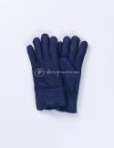 Women's emerald lambskin gloves