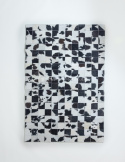 Skóra bydlęca dywan patchwork skórzany 120x180 cm