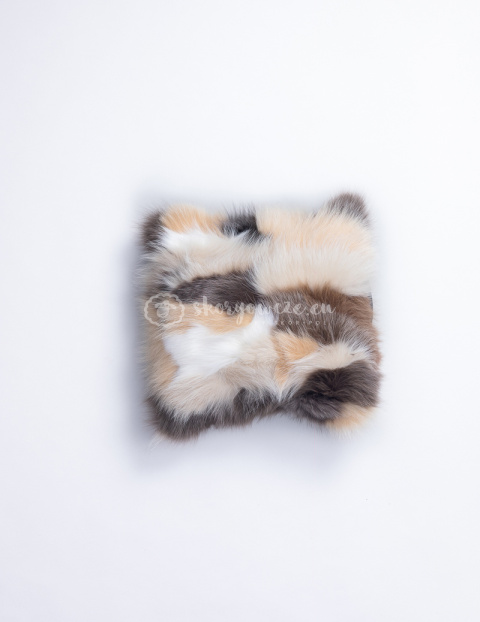 Decorative Sheepskin Pillow / Black Decorative Sheepskin Pillow / Black