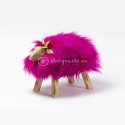 Baranek dekoracyjny / fuksja