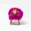 Baranek dekoracyjny / fuksja