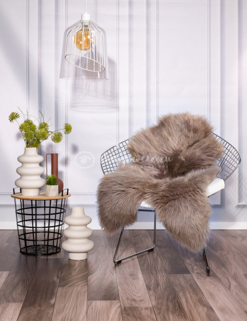 Natural sheepskin / dyed / beige Natural sheepskin / dyed / beige
