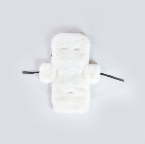 Wkładka do fotelika z zapięciem / Niebieska