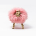 Baranek dekoracyjny / różowy