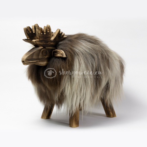 Renifer dekoracyjny / multicolor brąz