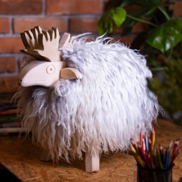 Renifer dekoracyjny / multicolor jasny