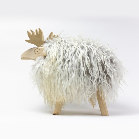 Renifer dekoracyjny / multicolor jasny