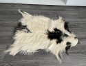 Skóra z kozy/ kozia skóra/ kozia skóra dekoracyjna długi włos 90-110 cm