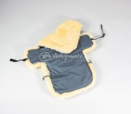 Wkładka do fotelika z zapięciem / Ciemno Szara