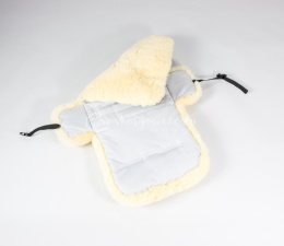 Wkładka do fotelika z zapięciem / Jasno Szara