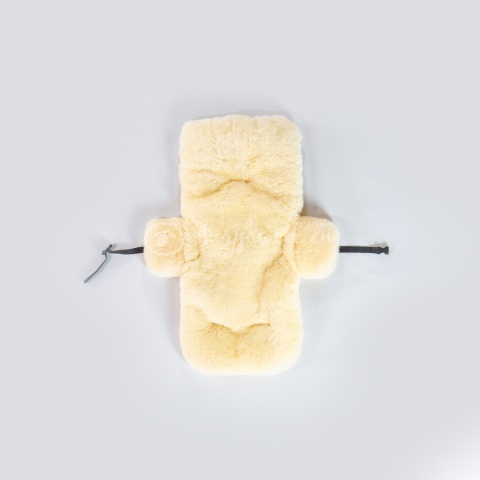 Wkładka do fotelika z zapięciem / Beżowa